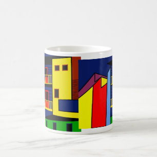 Caminito in Boca, ein Viertel von Buenos Aires Tasse