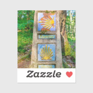 Camino de Santiago Aufkleber