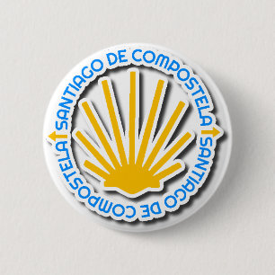 Camino de Santiago Button