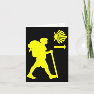 Camino De Santiago De Compostela Spanien Pilgrim H Karte