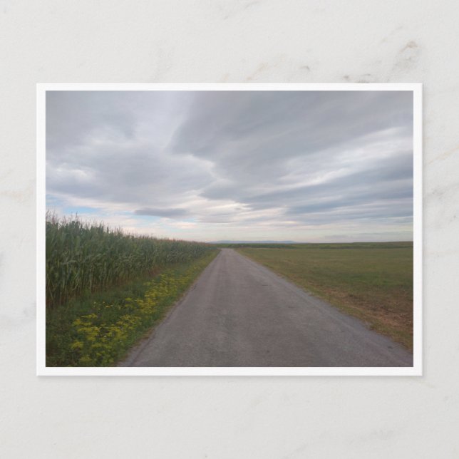 Camino de Santiago del Norte (Spanien) Postkarte (Vorderseite)