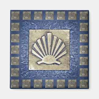 Camino de Santiago Der Weg von st James 0031 Magnet