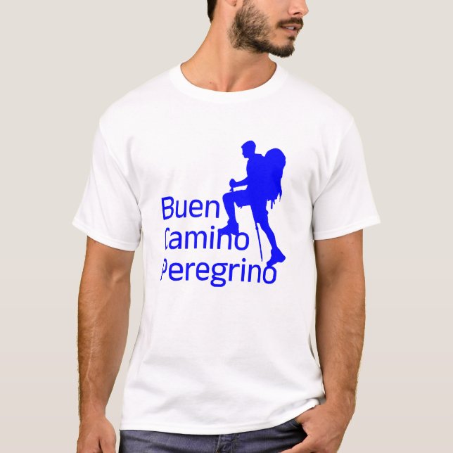Camino de Santiago Der Weg von st James 0327 T-Shirt (Vorderseite)