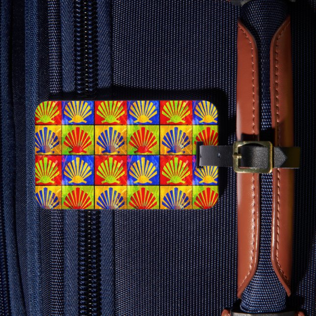 Camino de Santiago Gepäckanhänger (Vorderseite Insitu 4)