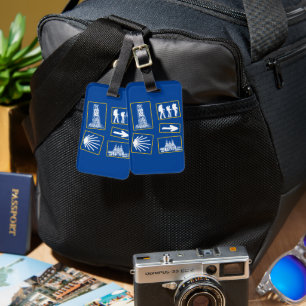 Camino de Santiago Luggage Tag Gepäckanhänger