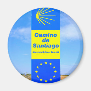 Camino de Santiago Magnet