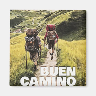 Camino de Santiago Magnet