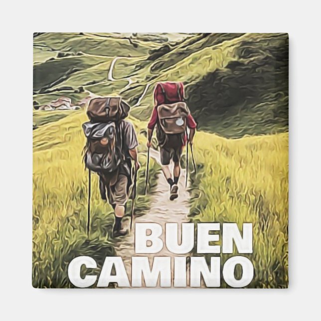 Camino de Santiago Magnet (Vorne)