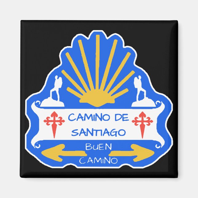 Camino de Santiago Magnet (Vorne)