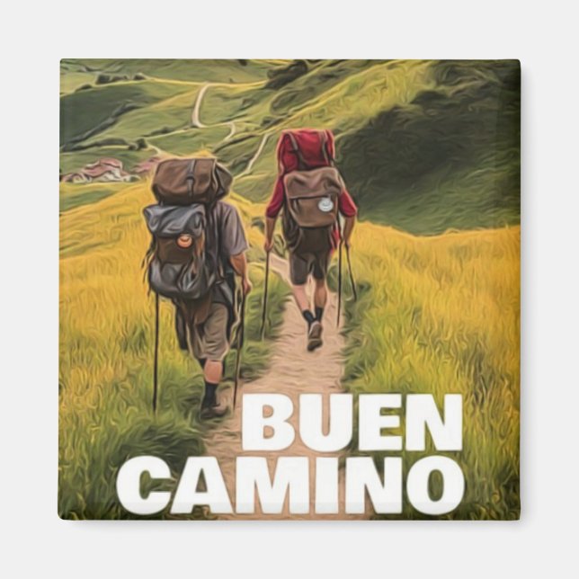 Camino de Santiago Magnet (Vorne)