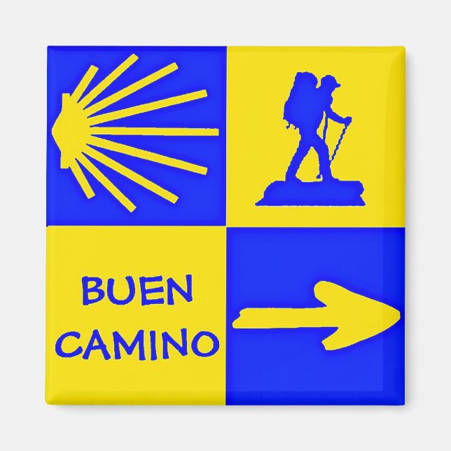 Camino de Santiago Magnet (Vorne)