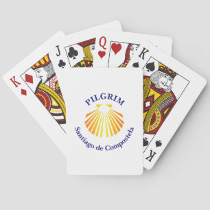 Camino de Santiago Pilger Spielkarten