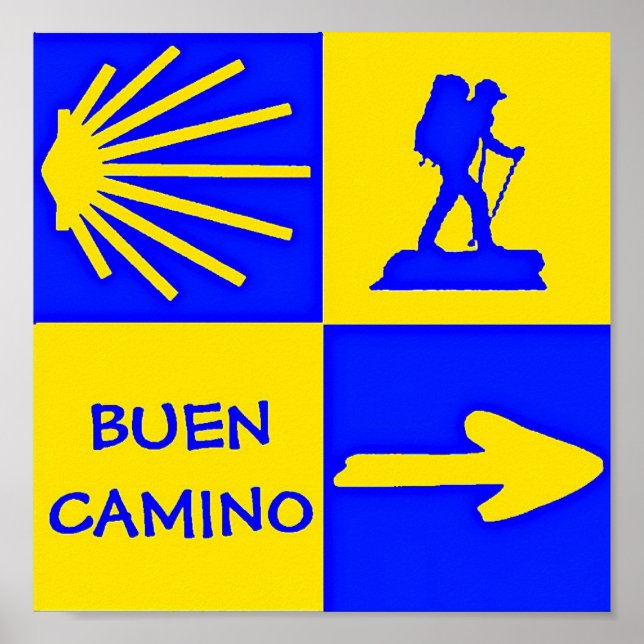 Camino de Santiago Poster (Vorne)