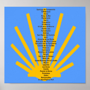 Camino de Santiago Poster