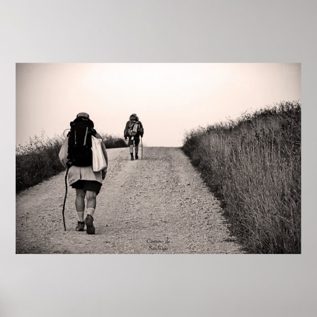Camino de Santiago Poster (Vorne)