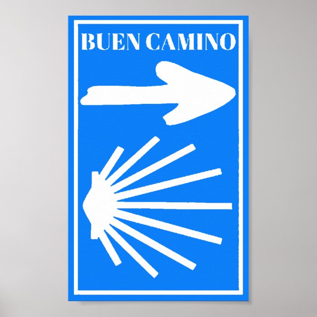 Camino de Santiago Poster (Vorne)