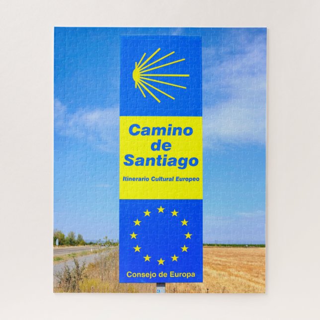Camino de Santiago Puzzle (Vertikal)