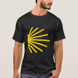Camino De Santiago Scallop Muschel Trail Symbol Po T-Shirt