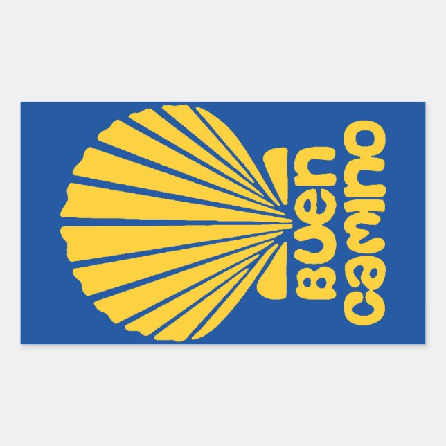 Camino de Santiago Stickers (Vorderseite)