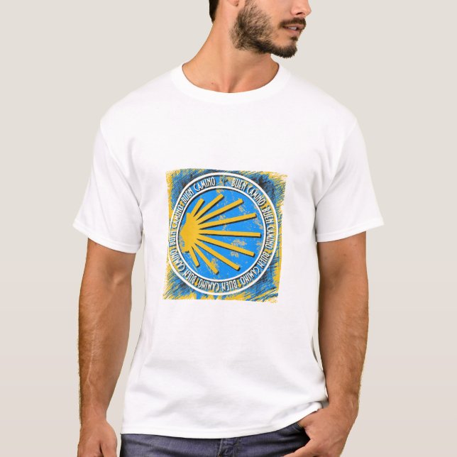 Camino de Santiago T - Shirt (Vorderseite)