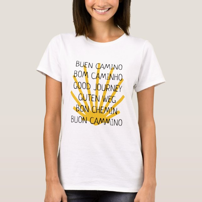 Camino de Santiago T - Shirt (Vorderseite)