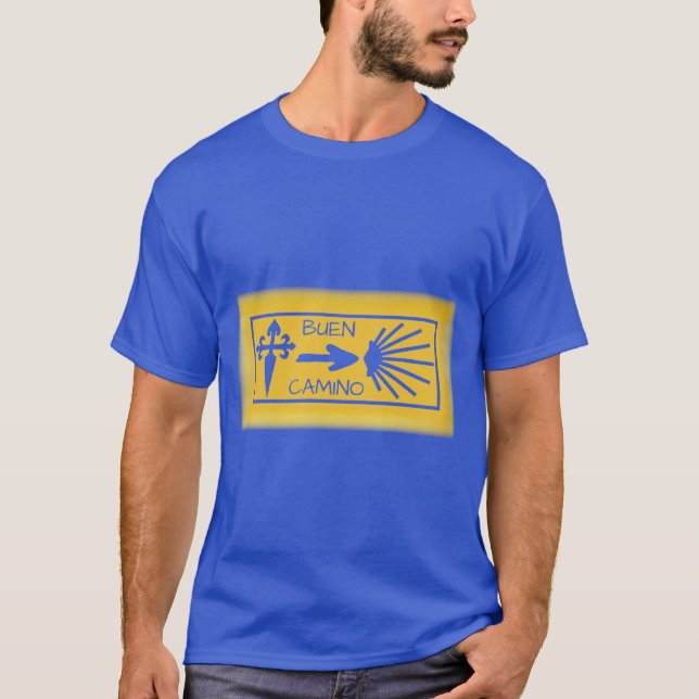Camino de Santiago T - Shirt (Vorderseite)