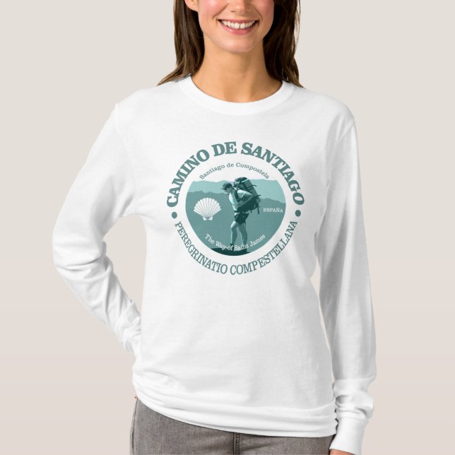 Camino de Santiago T-Shirt (Vorderseite)