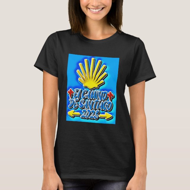 Camino de Santiago T - Shirt (Vorderseite)
