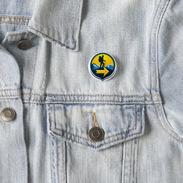 Camino de Santiago The way of st James 0073 Button (Beispiel)