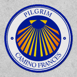 Camino Frances Pilgris Muschel Patch