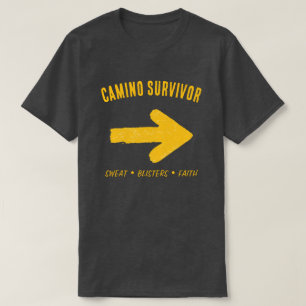 Camino Survivor T - Shirt - Buen Camino Gift