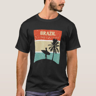 Camisa Brasil Surfing Rio de Janeiro Brasilien B T-Shirt