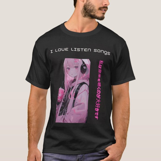 camisa de anime T-Shirt (Vorderseite)