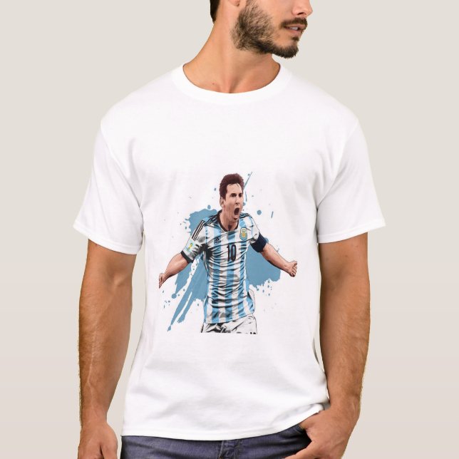 CAMISA DE MESSI T-Shirt (Vorderseite)