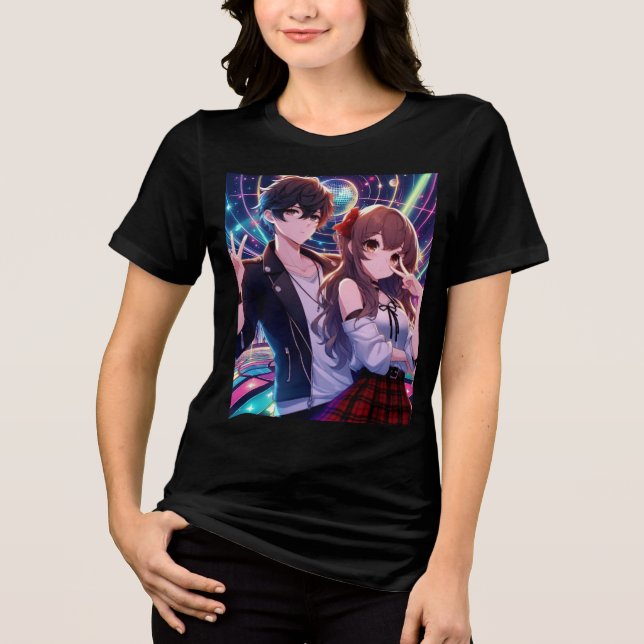 Camisa Party Time Tri-Blend Shirt (Vorderseite)