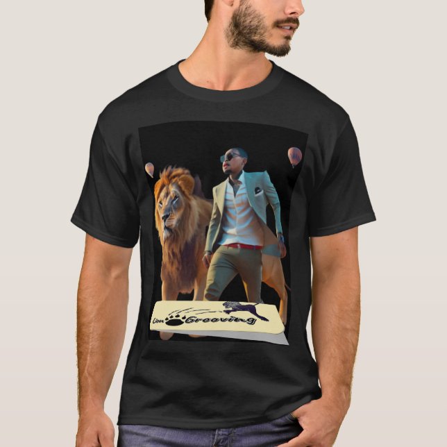 Camisa passeio com leão T-Shirt (Vorderseite)