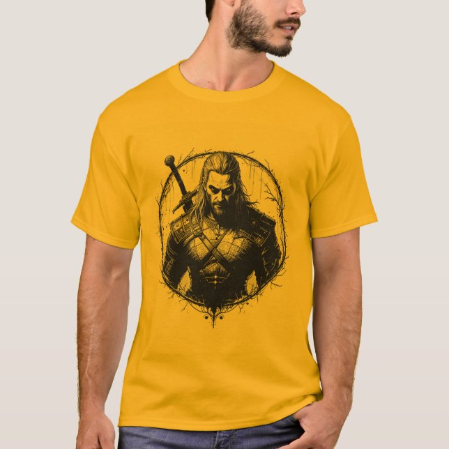 Camisa The Witcher  T-Shirt (Vorderseite)