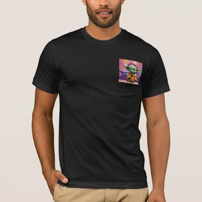 camisa yoda  T-Shirt (Vorderseite)