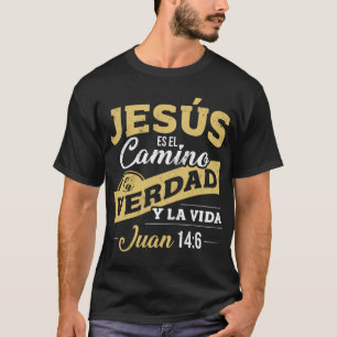 Camisas Cristianas de manglarga sobre Jesus T-Shirt