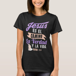 Camisas Cristianas para mujeres Christlich Spanisc T-Shirt