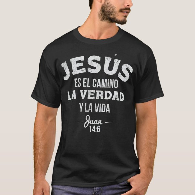 Camisas Cristianas sobre Jesus Christliches Shirt  (Vorderseite)