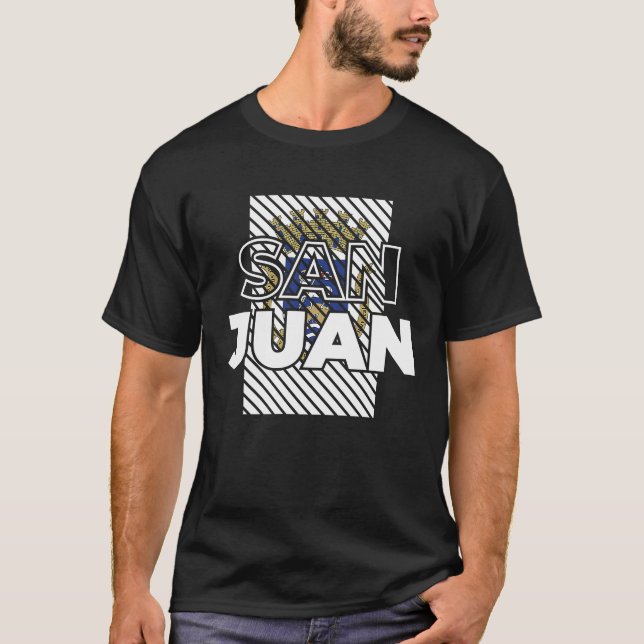 Camisas de Puerto Rico Hecho En San Juan Geschenke T-Shirt (Vorderseite)