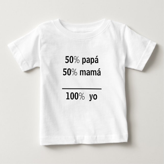 Camiseta 100% yo baby t-shirt (Vorderseite)