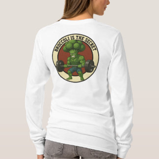 Camiseta Adulto Broccoli is the Secret - Back T-Shirt