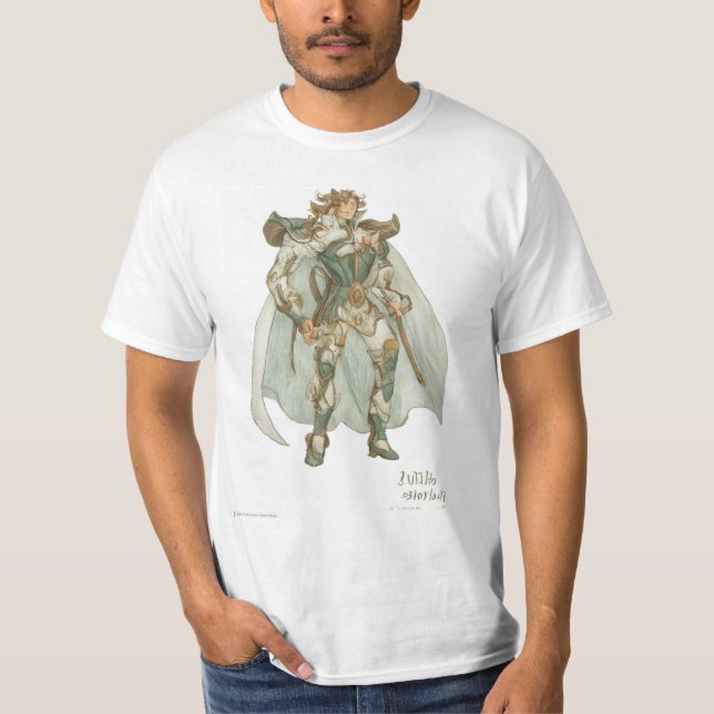 Camiseta Aioria Leão cavaleiros do zodíaco T-Shirt (Vorderseite)