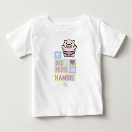 Camiseta Bebé│Me desperté con hambre Baby T-shirt