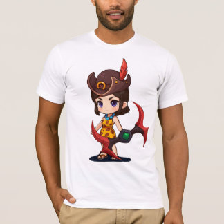 Camiseta Bella+Canvas Caçadora com Arco Rubro T-Shirt