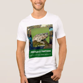 Camiseta Bella+Canvas Tri-blend Via Pantanal Sapo Tri-Blend Shirt