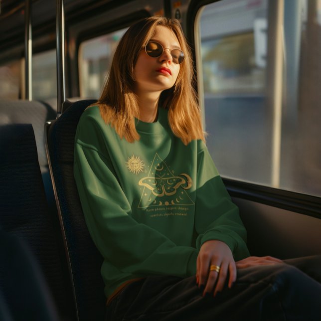 "Camiseta Boho con mariposa y frases lunares Hoodie (Von Creator hochgeladen)