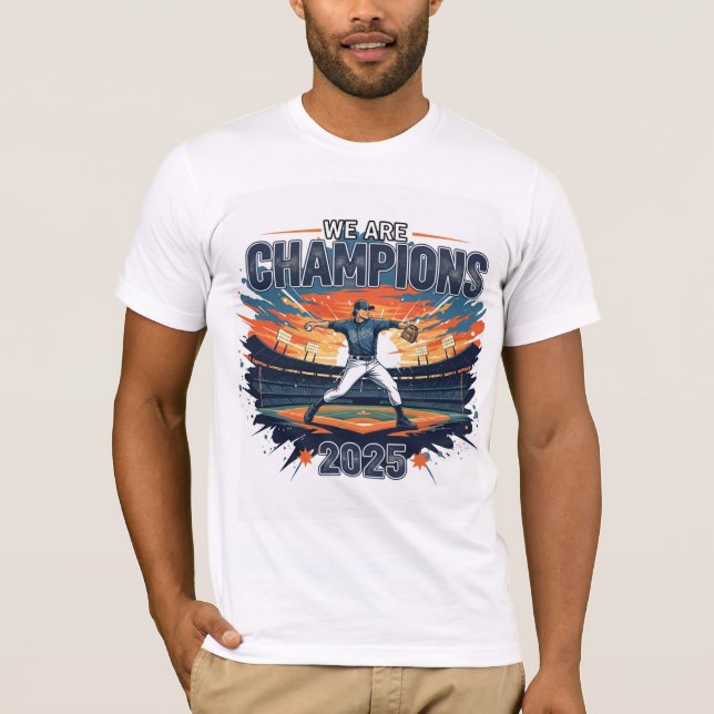 Camiseta colorida para la serie mundial 2025    T-Shirt (Vorderseite)